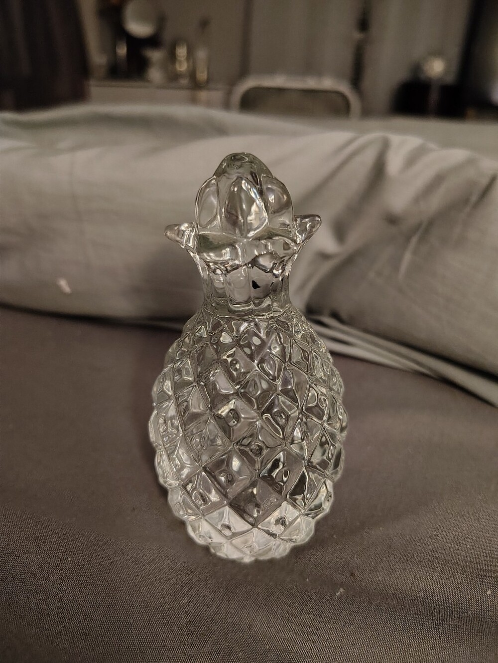 Pineapple Glass Mold Made In Early 1980 Rare Inperfections